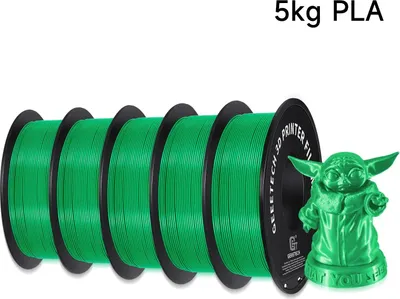 Obrázek produktu pro Filament pro 3D tiskárny – PLA 1,75 mm – délka 343 m – tolerance rozměrů ±0,03 mm – pro FDM/FFF – černá
