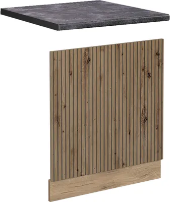 Image de Façade Vicco R-Line Chêne Artisan 60cm , PT Anthracite, Model 49239