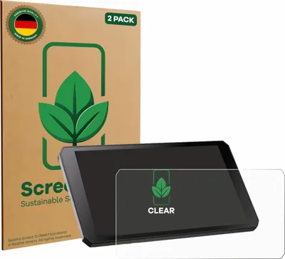 Produktbild von 2x ScreenLeaf Schutzfolie für RiderNav R7M nachhaltiger Displayschutz Display Schutz Folie Klar Transparent
