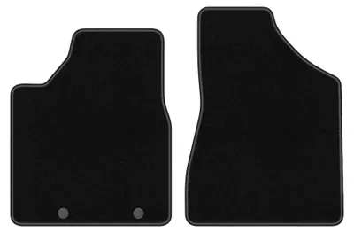 Image de Tapis avant en moquette pour Nissan Murano Z50 2003-2008 (SUV) – 2 pièces, noirs, sur mesure – Wielganizator BASIC