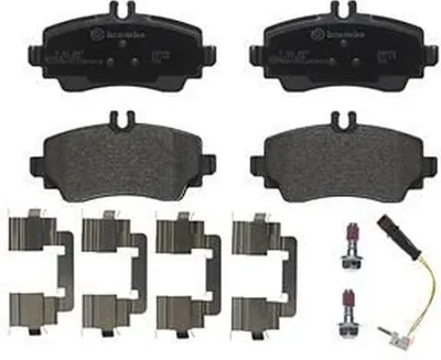 Produktbild von Brembo Bremsbelagsatz, Scheibenbremse Vorderachse P 50 047