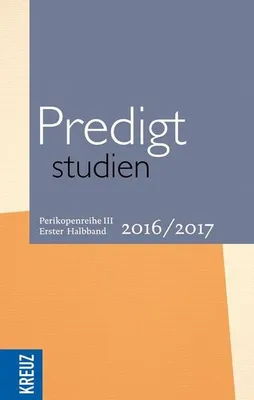 Produktbild von Predigtstudien für das Kirchenjahr 2016/2017