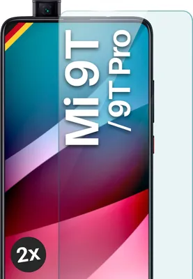 Produktbild von SCHUTZFOLIE FÜR XIAOMI MI 9T/MI 9T PRO - ECHTGLAS, Stückzahl:2er Set