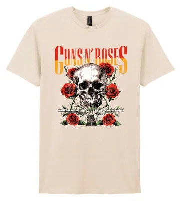 Produktbild von Guns N´Roses Rose Skull T-Shirt