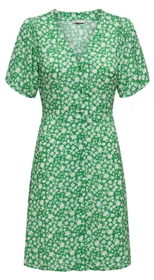 Image de ONLY Mini-robe décontractée Design Motif Robe chemisier manches courtes Taille : S