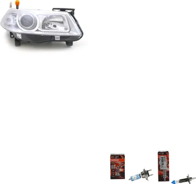 Produktbild von Scheinwerfer + Osram Night Breaker Laser passend für Renault Megane II - Rechts 7701063220 260103726R Johns