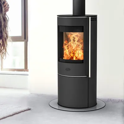 Produktbild von Fireplace Elite Toronto Kaminofen Stahl Schwarz mit Abdeckplatte Glas