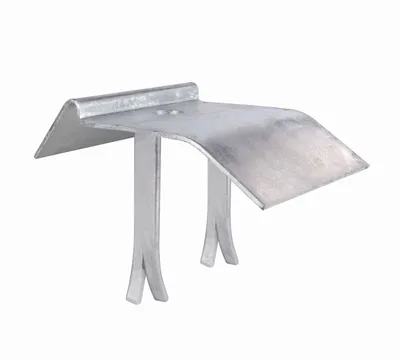 Immagine prodotto di Alberts 654054 Supporto di scavalcamento, per cancelli a doppia inferriata, perforato, in acciaio grezzo, zincato a caldo