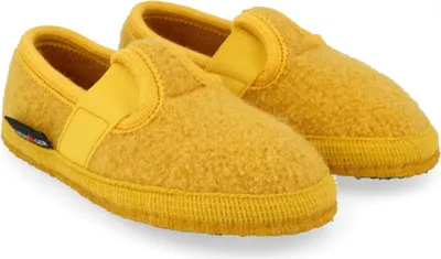 Produktbild von Haflinger Kinder Hausschuh Slipper Joshi EUR 40 gelb