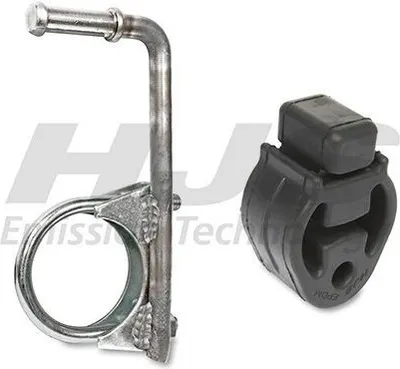 Produktbild von HJS Auspuffhalter für FORD Focus II Kombi (DA, FFS, DS) Hinten Auspuffanlage Montageteil 82 15 4363