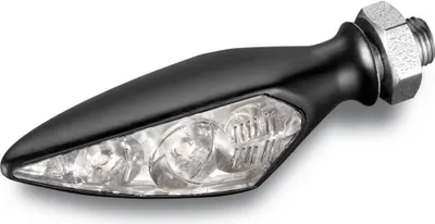Produktbild von Kellermann Blinker Rhombus S Extreme, schwarz, klares Glas, VL / HR, Stück, schwarz