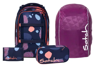 Produktbild von Satch, Schulrucksack-Set PACK Coral Reef 4-teilig, ab 5. Klasse