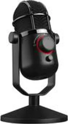 Produktbild von Thronmax Mdrill Dome, Tischmikrofon, 20 - 20000 Hz, 16 Bit, 48 kHz, Schwarz, Drehregler