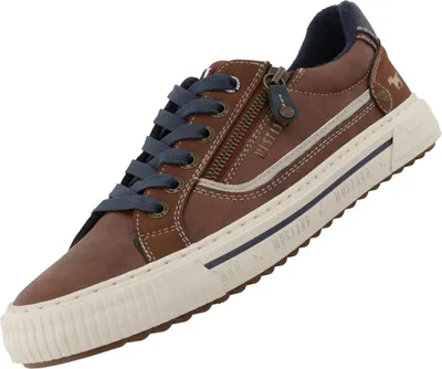 Image de Mustang Herren Sneaker Braun