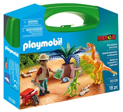 Produktbild von Dinos 70108 Dinosaurier Entdeckerbox