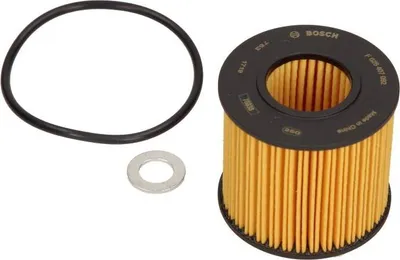 Produktbild von BOSCH Ölfilter TOYOTA YARIS/AURIS/AVENSIS 1,3/1,6/1,8 06- EINSATZ - F026407092