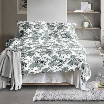 Produktbild von Irisette Seersucker Bettwäsche Easy Grimsby salbei 135x200 cm + 80x80 cm