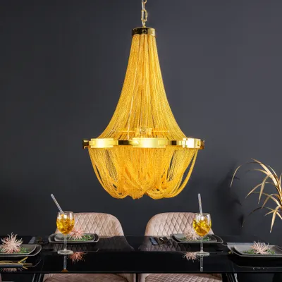 Produktbild von riess-ambiente Extravaganter Kronleuchter ROYAL XL 70cm gold Hängeleuchte