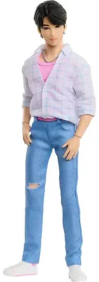 Produktbild von Mattel KPop Demon Hunters Jinu Puppe ca. 30 cm