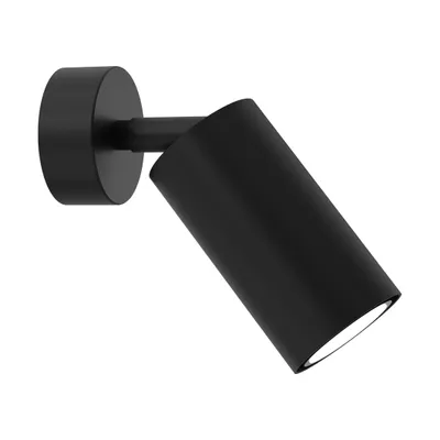 Obrázok produktu pre Nástenné svietidlo HUDSON BLACK 1xGU10 Milagro moderné bodové svietidlo