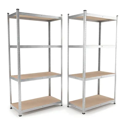 Produktbild von Schwerlastregal 2 x 1600x800x400 (320 KG) Steckregal Kellerregal Lagerregal Regal