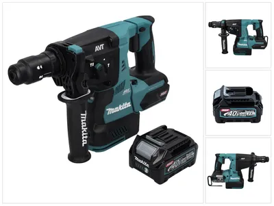 Obrázok produktu pre Akumulátorové kombinované kladivo Makita HR 004 GD1 40 V max. 2,8 J SDS plus XGT Brushless + 1x akumulátor 2,5 Ah - bez nabíjačky