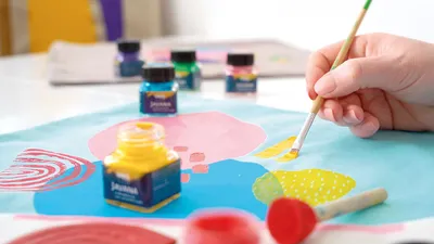 Image de KREUL Peinture pour textiles JAVANA Color Living Set 6 x 20 ml