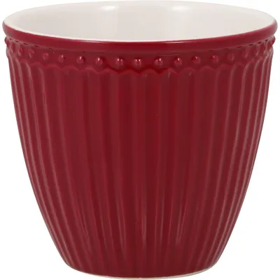 Zdjęcie produktu dla Porcelanowy kubek do latte Alice Claret Red