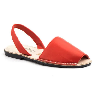 Immagine prodotto di Avarcas Minorquine Sandali da Donna in Vera Pelle Blu Scuro, 39 EU