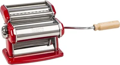 Produktbild von Imperia 120, Manuelle Nudelmaschine, Rot, Edelstahl