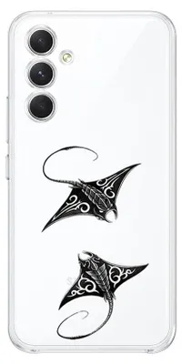Zdjęcie produktu dla Elastyczne etui do telefonu Samsung Galaxy A54, ochrona aparatu, przezroczysty silikon TPU, marka "Rochen"