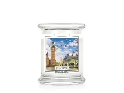 Obrázok produktu pre Kringle Candle Tea Time vonná sviečka stredná 2-knôtová