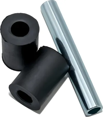 Produktbild von Simson SET Motorlagerung hinten - für M53 + M54-Motoren - 2x Lagergummi + 1x Zwischenrohr - SR2E, KR50, KR51 / 1, SR4-2, DUO4 / 1