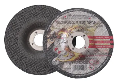 Obrázok produktu pre Brúsny kotúč na kov 125mm x 6.4mm x 22.2mm 00432