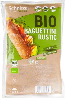 Productafbeelding van Schnitzer Baquettini Rustic Glutenvrij (200 gr)