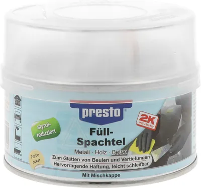Produktbild von Presto Füllspachtel Leichte Schleifbarkeit schnelle Verarbeitung 500g