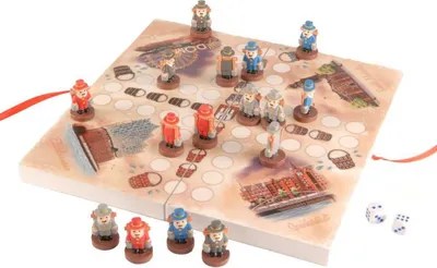 Produktbild von Hamburg Würfelspiel Brettspiel 2-4 Personen Gesellschaftsspiel Dom Michel Speicherstadt Elphi