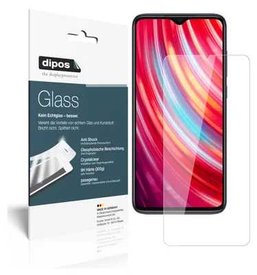 Obrázok produktu pre 2x ochranná fólia pre Xiaomi Redmi Note 8 Pro - Anti-Shock 9H Film dipos Glass Plastic Glass