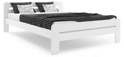Produktbild von BMS Jugendbett Dallas Weiß mit Matratze 120x200 cm