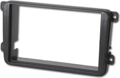 Produktbild von Radioblende passend für SEAT  SKODA  VW 2DIN schwarz