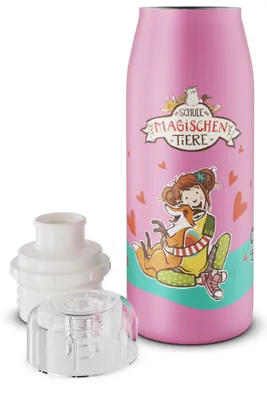 Produktbild von alfi KIDS ISO BOTTLE 0,35l die Schule Isolier-Trinkflasche SDMT Ida/ Helene & Anna-Lena Edelstahl 5677412035