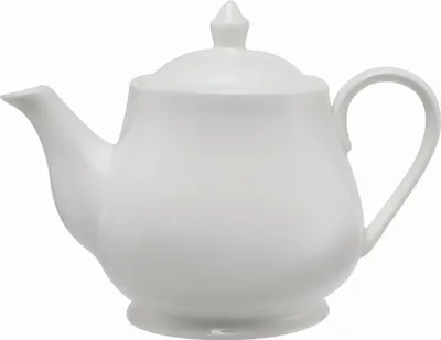 Produktbild von Maxwell & Williams WBA0007 Teekanne 1L, Porzellan, White Basics Round