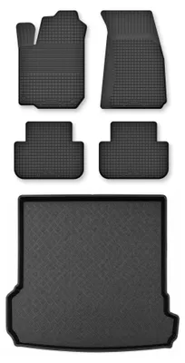 Immagine prodotto di Audi Q7 II dal 2019 – set 5 pezzi, nero, su misura – Wielganizator Semi-Universal