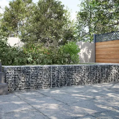 Zdjęcie produktu dla Maison Exclusive – gabion z pokrywą 300 x 50 x 50 cm, stal ocynkowana