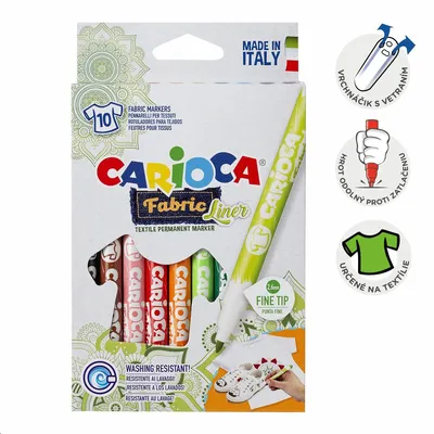 Zdjęcie produktu dla Carioca 42909, 10 kol., 2,6 mm, 10 szt., Zawieszane pudełko