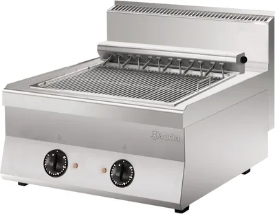 Productafbeelding van Bartscher grillpan, model 650, B800, met thermostaat, artikelnummer 115141