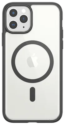 Zdjęcie produktu dla Etui Zanaé MagSafe do iPhone 11 Pro, czarne, z elastyczną obudową i ochroną aparatu