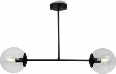 Produktbild von Deckenlampe Hängelampe Kronleuchter Loft elegant modern mit Glaskugeln