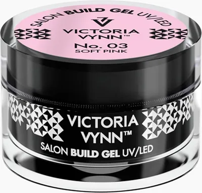A product shot of a jar of Victoria Vynn Build Gel.