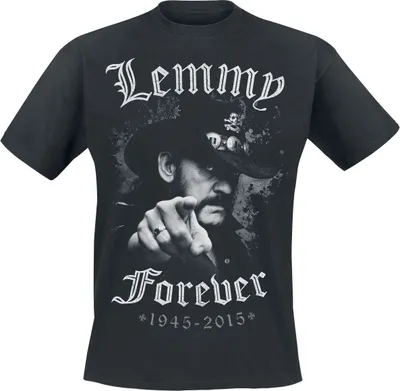 Produktbild von Motörhead T-Shirt Herren Lemmy - Forever schwarz M
